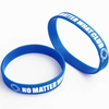 カスタムロゴシリコンリストバンドラバーリストバンド