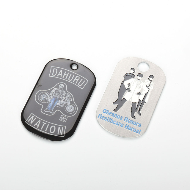 高品質 316l ステンレス鋼 20 ミリメートル金属犬の首輪チェーンのネックレスとタグ名犬ペットの首輪