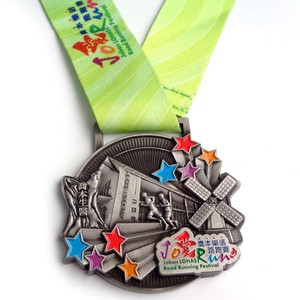 カスタムロシア卒業金属メダルスピニングスキーメダルカスタムマラソンメダル