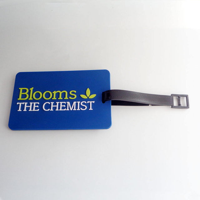 カスタム卸売荷物タグソフト PVC 手荷物タグプロモーションホルダータグ