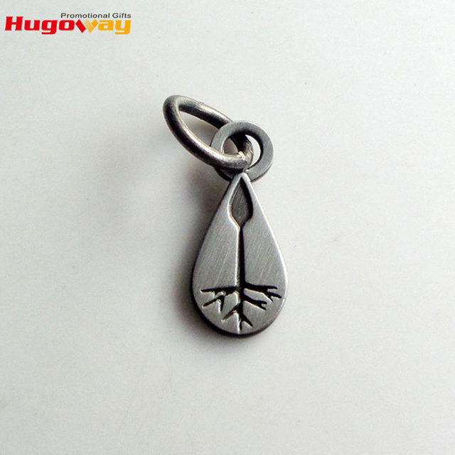 クリエイティブあなた自身のブランドプロモーションシルバーカスタムメタル小銭入れステンレススチールカラビナキーホルダー