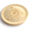 プロモーションカスタム高品質金属真鍮ゴールド消防士祈りチャレンジコイン消防士