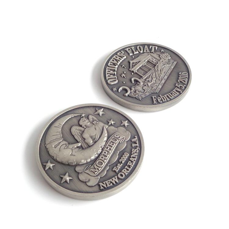 卸売カスタムコインコレクターコイン包装付きペニーラッキーコイン