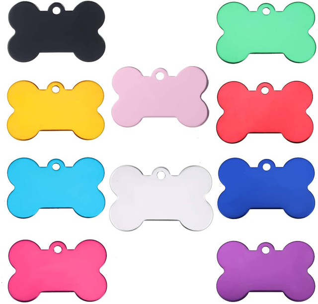 工場価格専門メーカーカスタマイズされたステンレス鋼のネックレスペットの犬の名前タグ