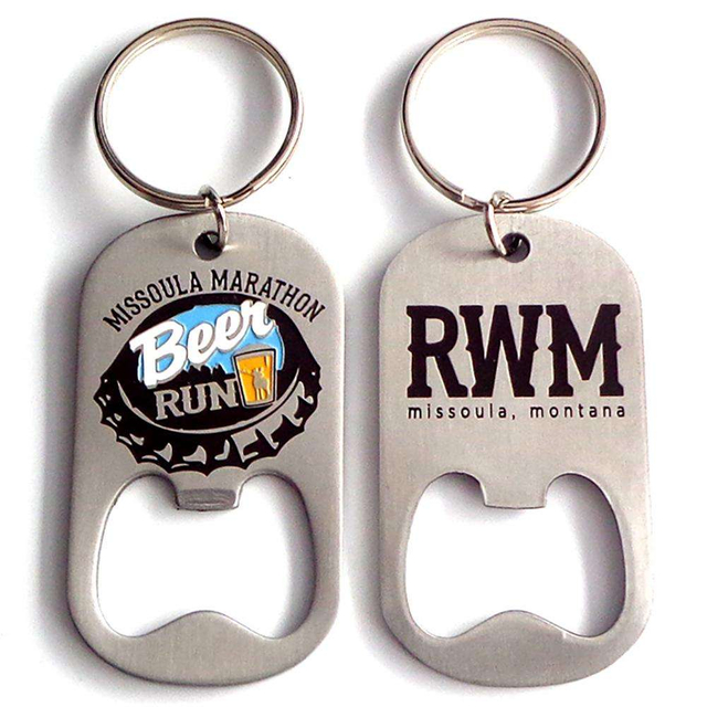 良質の OEM デザインのビール栓抜きカスタム キーリング