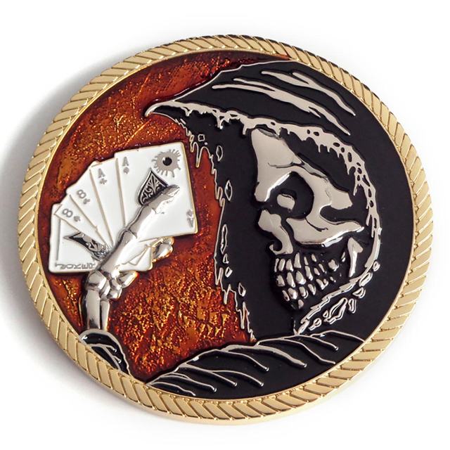 OEM はコイン ボックスが付いている自由な設計の注文の金属の挑戦のコインを製造します