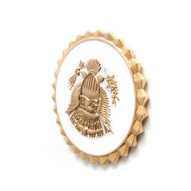 中国カスタム格安メタル パンダ サプライヤー真鍮ゴールド チャレンジ コイン