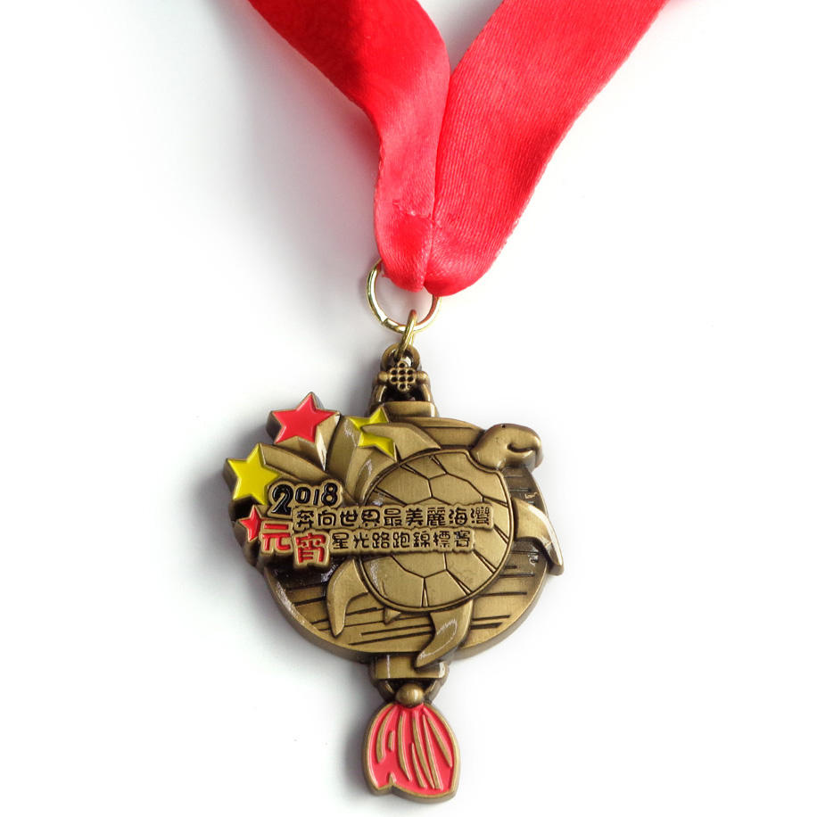 中国格安カスタムメタルデザインあなた自身のマラソンランニング亜鉛合金3Dゴールドメタル賞メダル