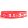 カスタマイズロゴシリコンブレスレット友情プロモーションシリコンブレスレットリストバンド