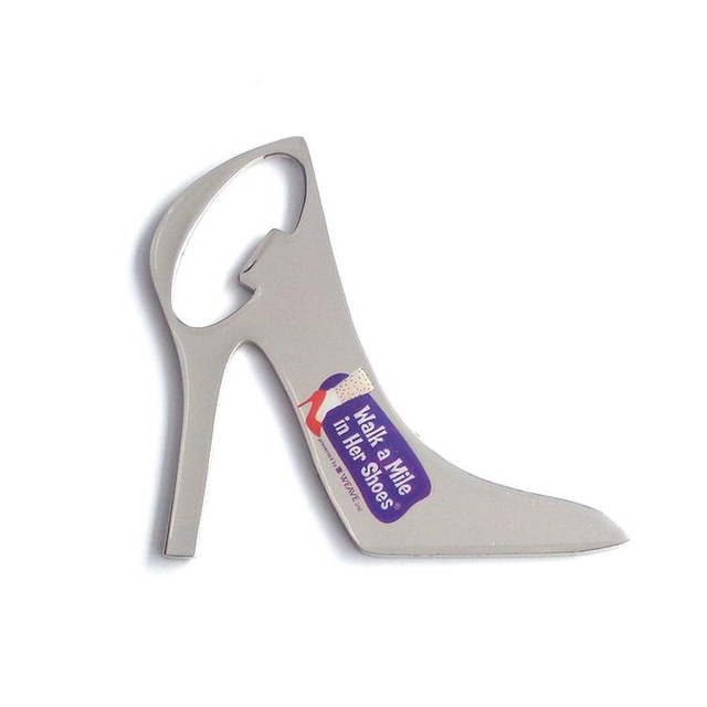 プロモーションのさまざまな金属のカスタムソール形状栓抜きキーチェーン