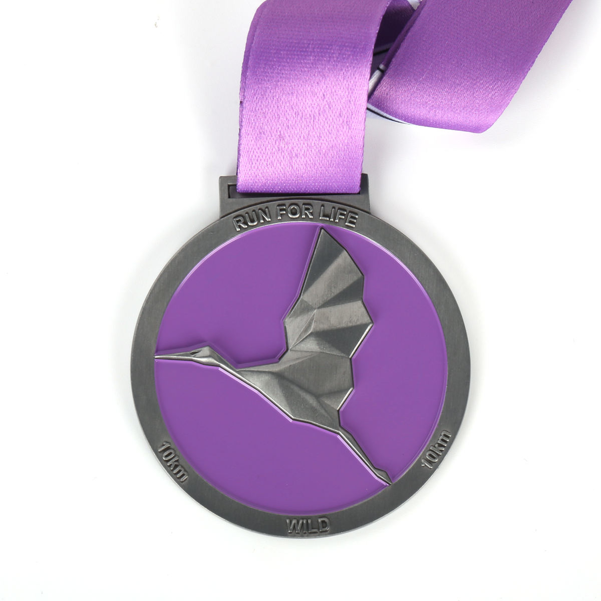 カスタムメタルシンガポールコミュニティエナメルアルミニウム合金スポーツ賞トロフィーメダル
