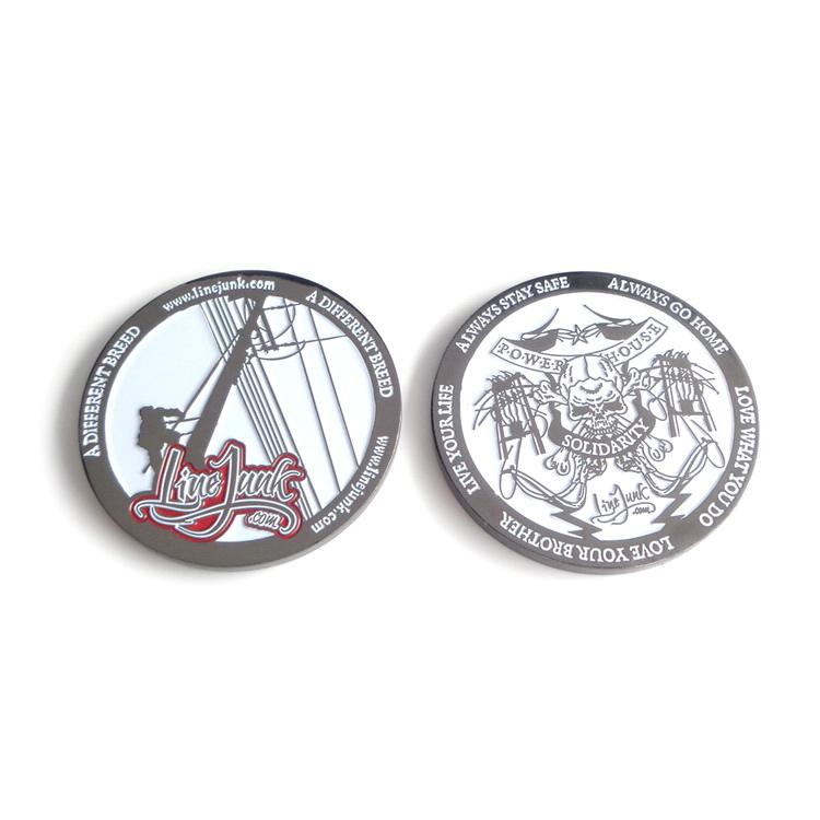 カスタムホット販売オールドゴールドイスラム国金メッキ金属コイン