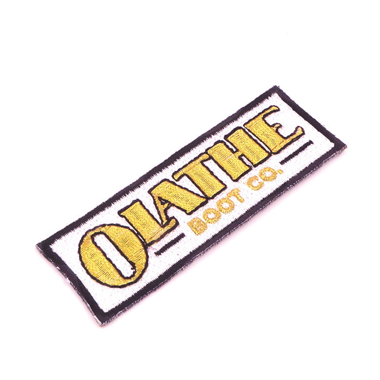 卸売カスタム格安ファッション刺繍バッジカスタム刺繍