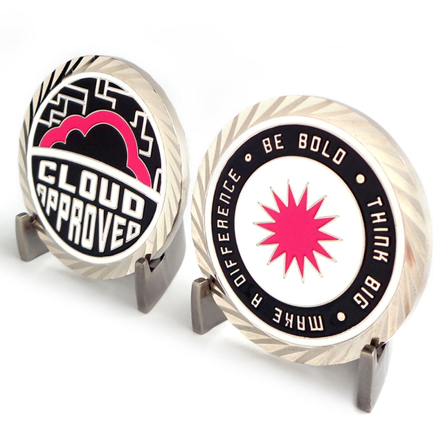 カスタムメーカーイスラエルメタルブランク昇華チャレンジコイン