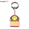カスタム 3D メタル クラフト PVC ブランド バッグ キー チェーン
