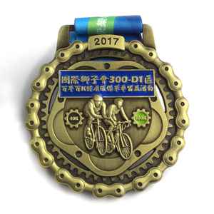 独自のカスタムメタルクラフトプロダクションアワードスポーツメダル（リボン付き）をデザインします。