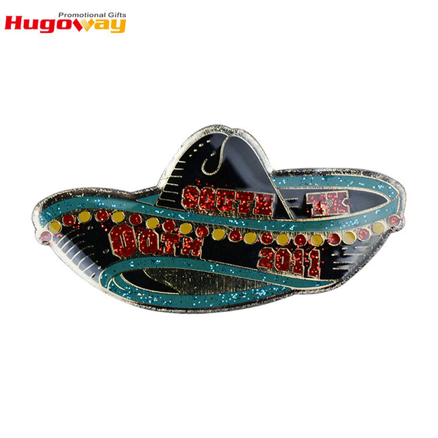 卸売カスタムサイエンスウィードゴシックピンハードソフトエナメルラペルピン